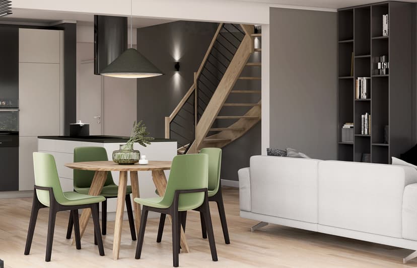 Skandinavisches Wohnzimmer